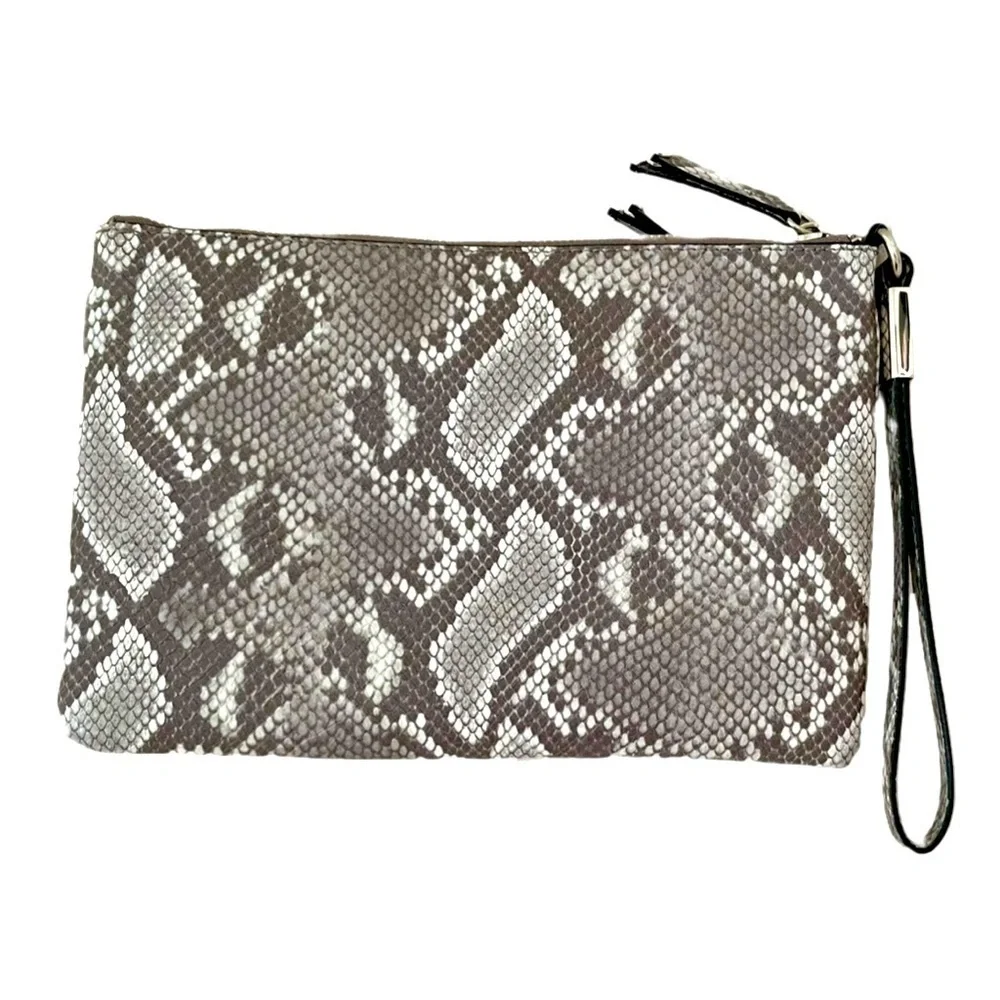 Alfani Animal Print Wristlet